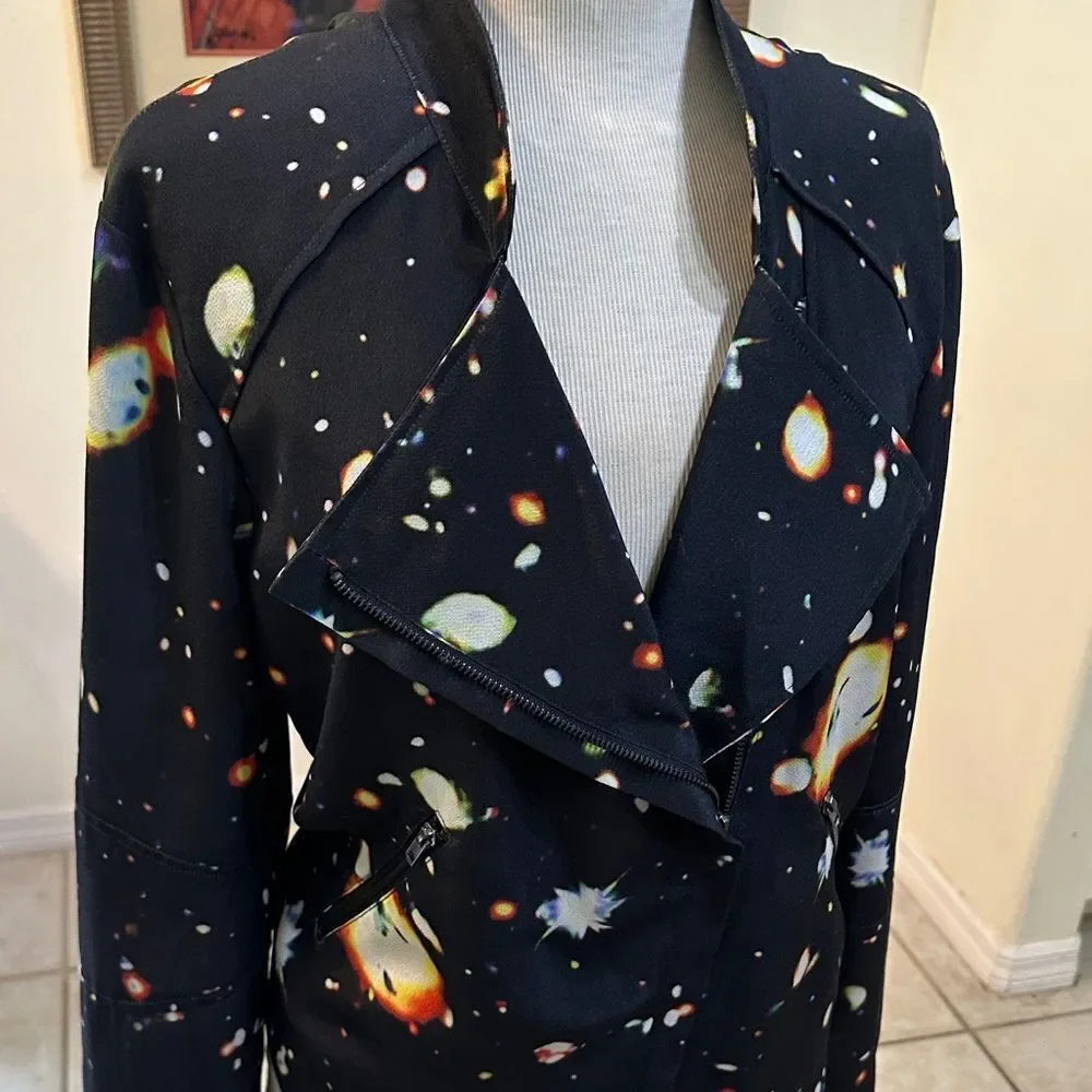 NWT MADE for IMPULSE Galaxy Print Jacket Size XL